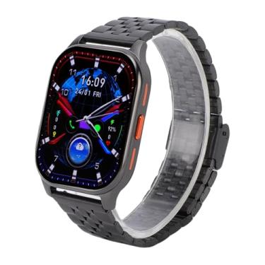 Imagem de Luqeeg 2.04 Polegadas Tela HD Smartwatch, à Prova D'água IP68 Bluetooth Suporta Alertas de Chamadas e Mensagens Vários Modos Esportivos para Corrida Natação Ciclismo Ioga Uso Diário