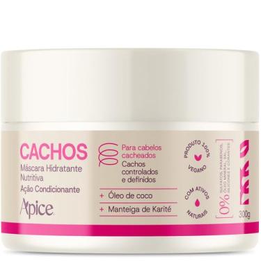 Imagem de Máscara Hidratante Nutritiva Apice Cachos Essence 300g - Apice Cosmeti