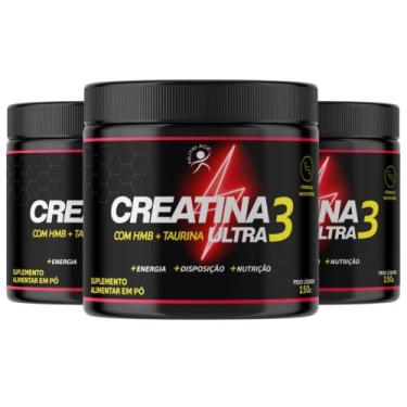Imagem de Creatina 3 ultra 3 potes - Herbamed