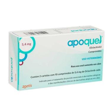 Imagem de Apoquel 5,4mg 20 Comprimidos - Zoetis