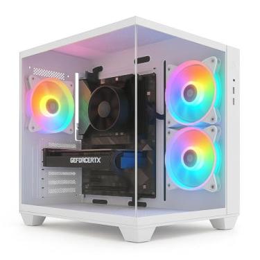 Imagem de PC Gamer Skill Aquarium, Intel Core I5 12400F, 16GB 3200MHz, Geforce Gtx 1660 Ti 6GB, SSD 512GB M.2, Branco SKA088