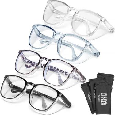 Imagem de Óculos de segurança OXG Stylish Anti Fog Blue Light Blocking x4