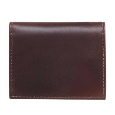 Imagem de Carteira Em L Masculina Couro Porta Documentos Repartiçoes Cartoes Céd