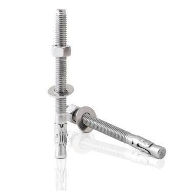 Imagem de Parafusos de ancoragem de concreto LIONMAX em aço inoxidável 3/8 x 5"