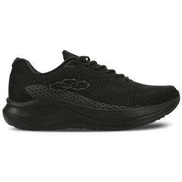 Imagem de Olympikus SOMA Tênis Masculino Preto Conforto e Estilo, Preto, Preto, 