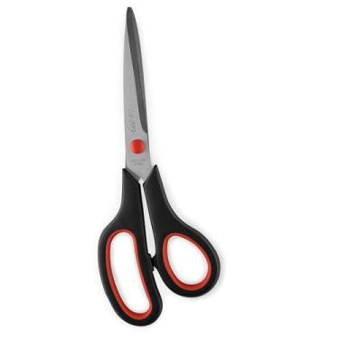 Imagem de Tesoura Ergonomica Cabo Preto 21CM - BRW