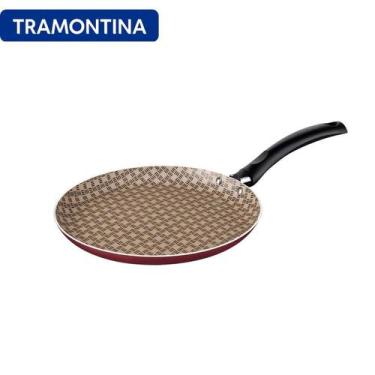 Imagem de Panquequeira Tramontina Turim em Alumínio Revestimento Interno e Exter
