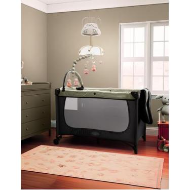 Imagem de Berço de Bebê Comfort Chiqueirinho Acompanha Mosquiteiro, Trocador com