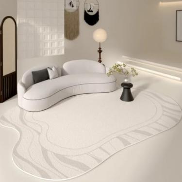 Imagem de Tapete para sala de estar, decoração de casa, tapete de luxo, tamanho grande, antiderrapante, para quarto, área grande (50x80 cm/MX1093-QD)