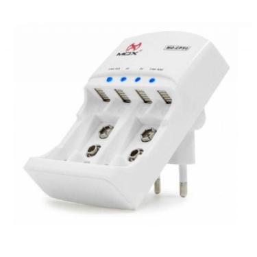 Imagem de Carregador de Pilhas Aa, Aaa e Bateria 9v Bivolt - Cp50