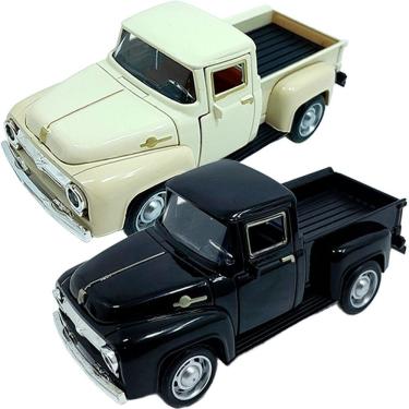 Imagem de Miniaturas Camionete Carrinho Pickup F-100 Em Metal Kit 2pçs