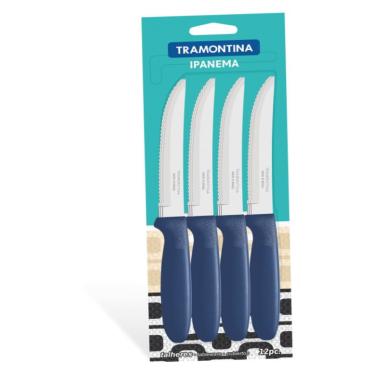 Imagem de Conjunto com 12 facas para churrasco TRAMONTINA