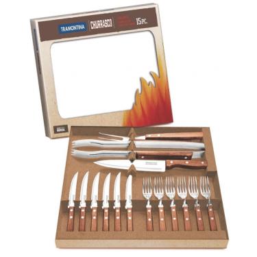 Imagem de Kit para Churrasco 15 Peças Tramontina