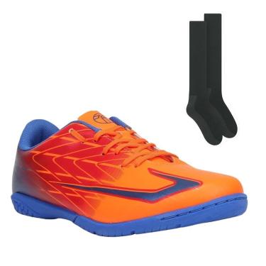 Imagem de Kit Chuteira Futsal Topper Extreme IV + Meião