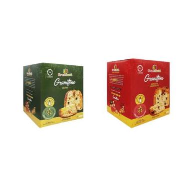 Imagem de Mix panettone natural sabores tradicionais 300g grani amici