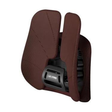 Imagem de Kokiya Almofada de assento, almofada de apoio lombar, de apoio para as costas para assentos de carro lombares, CafÉ
