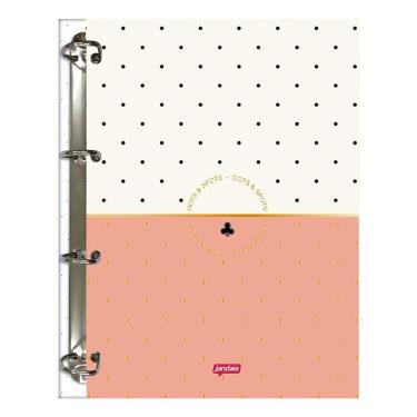 Imagem de Fichário Caderno Argolado Dots E Spots 80 Folhas - Jandaia