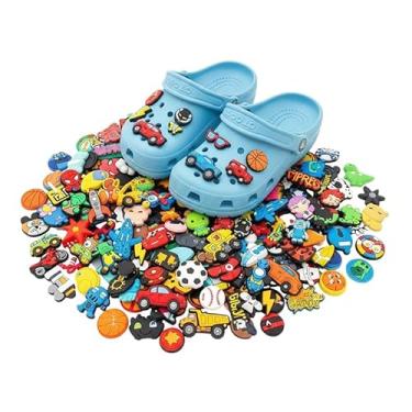 Imagem de Kit Com 30 Pins Bottons Compatíveis com Crocs Babuches Sortidos (Meninos Sortido)
