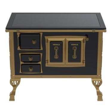 Imagem de Fogão a Lenha N 2 Colonial Premium Preto Saida Direita