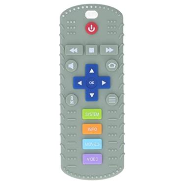 Imagem de TOPINCN Brinquedos de Dentição para Bebês, Brinquedos de Dentição de Silicone de Qualidade Alimentar para Bebês, Brinquedos de Dentição Em Forma de Controle Remoto de TV Brinquedo de Banho (Verde)