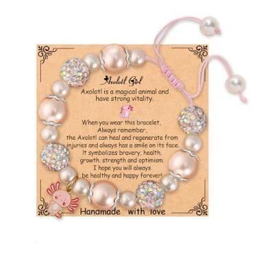 Imagem de Presentes de aniversário inspiradores para mulheres, presente de Natal exclusivo, joia ideal, pulseiras de pedra natural para melhor amiga, irmã, sobrinha, mãe, tia, filha, neta, 7inches, Sem Pedra