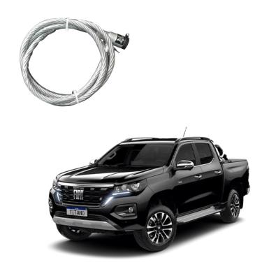 Imagem de Trava De Estepe Anti Furto Com Chave Fiat Titano