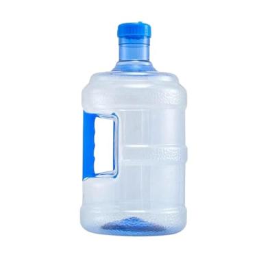 Imagem de KiBcsLic Garrafa de água reutilizável, recipiente/jarra de água com fácil aderência, à prova de vazamentos, cantil portátil para churrasco, carro, 5l