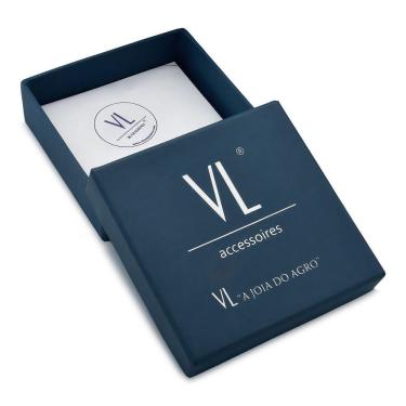 Imagem de Colar Cavalo E Tora De Madeira Com Revestimento Prateado