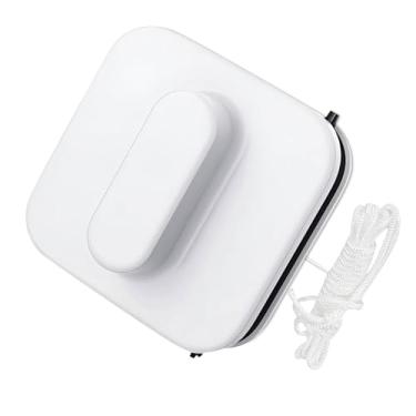 Imagem de Limpador de janela magnético, limpador de janela dupla face com ímãs fortes, limpador magnético de janela de carro com corda antiqueda, para-brisa e vidro 3-10 mm (quadrado)