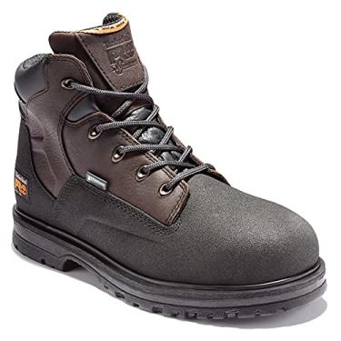 Imagem de Bota masculina Timberland PRO 47001 Power Welt à prova d'água com bico de aço, Rancher Brown, 11