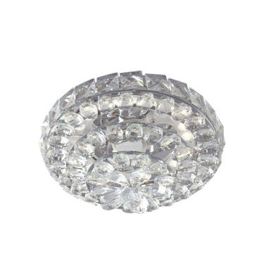 Imagem de Plafon Taschibra Moder Cristal Redondo Led Dual Color Bivolt