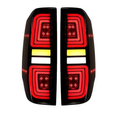 Imagem de Lanternas traseiras de LED para Nissan Frontier D40 2005 2006-2014 captador lanterna traseira freio neblina seta luz de seta (tipo 2C)
