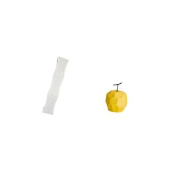 Imagem de Fenteer Abajur de Chão em Formato de Fruta Feito de Papel Porcelana, Decoração Aconchegante para Sala de Estar, Luminária de Chão, Ornamento, Peça Colecionáve