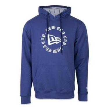 Imagem de MOLETOM CANGURU FECHADO FLAG FRONTAL STREET MARINHO NEW ERA-Masculino