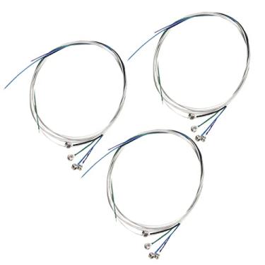 Imagem de 12 peças de cordas de violino E-A-D-G fio de níquel aço violino peças de instrumentos musicais acessórios peças de violino para iniciantes