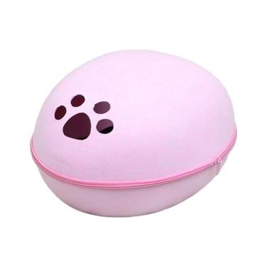 Imagem de ShengQuanHao Cama-caverna para Gatos, Esconderijo, Túnel para Animais de Estimação, Acessório para Animais de Estimação, Semi-fechada, Casinha para Gatos E Filhote, rosa