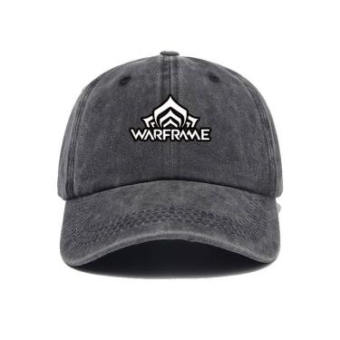 Imagem de Boné de beisebol Warframes Anime Snapback Hat Denim Black