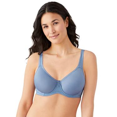 Imagem de Wacoal Sutiã feminino plus size básico de beleza, Azul (country), 40DDD