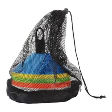 Imagem de menolana Conjunto de 50 cones de treino de futebol, flexíveis e leves, para adultos e crianças, ideais para treinos em pistas de futebol ao ar livre jogos ao, Style a