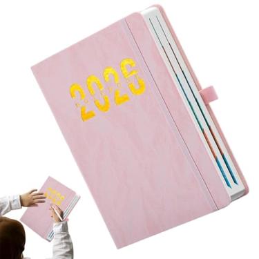 Imagem de Agenda 2026 | de com Capa Impermeável - Planner Mensal E Diário 2026 Para Notas | Organização Acadêmica Para Casa Escola Universidade Escritório Estudantes E Professores