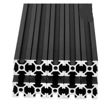 Imagem de 10 peças 800 mm T Slot 2020 extrusão de alumínio anodizado trilho linear perfil de alta resistência impressora 3D CNC DIY peças de máquina