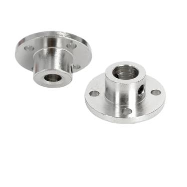 Imagem de 3 mm 3,17 mm 4 mm 5 mm 6 mm 6,35 mm 7 mm 8 mm 10 mm 11 mm 12 mm Rígido F.l.a.n.g.e. Conector de suporte do motor do acoplador do eixo (3 mm)