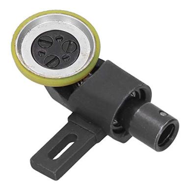 Imagem de A máquina de costura do pé do calcador parte a roda plástica do rodízio do rolo do metal de grande resistência para o tamanho industrial das telas sintéticas da pele da sarja de (Diâmetro externo