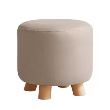 Imagem de FAMEOYA Banco de sapatos de madeira moderno minimalista entrada para sala de estar nórdico banco de troca de sapatos para casa pequeno banco baixo para chuveiro interno (A)