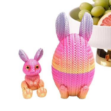Imagem de Ovo de Páscoa em 3D | Decoração de Páscoa para Mesa - e Estatueta para Escritório - para Crianças Adolescentes Adultos Amantes de Artesanato Estante Prateleira Escritório Casa Quarto