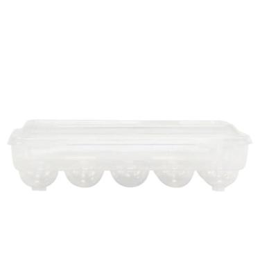 Imagem de Organizador de Ovos Plástico BPA Free – 10 Ovos Geladeira