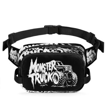 Imagem de Pochete preta para mulheres e homens com alça ajustável, bolsa transversal, bolsa de peito, bolsa tiracolo, Cor 1