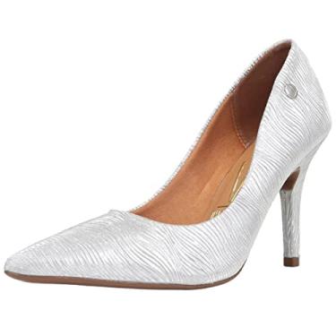 Imagem de VIZZANO SCARPIN METALIZADO PLISSADO 1184.1101 (37, Prata)