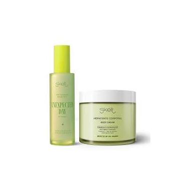 Imagem de Kit Skelt Unexpected Day Hidratante Corporal e Perfume Mist (2 produtos)