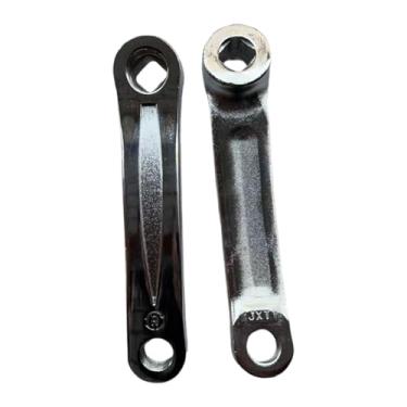 Imagem de Baoblaze Conjunto de 2 braços de pedivela para bicicleta, 21 cm de comprimento, peças de reposição profissionais em metal, acessório para bicicletas